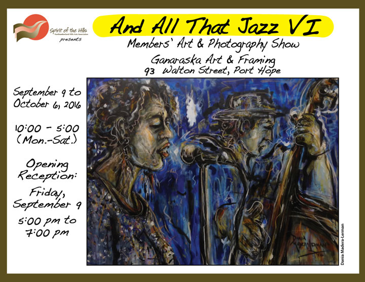 And All That Jazz VI Art & Photography Show Poster