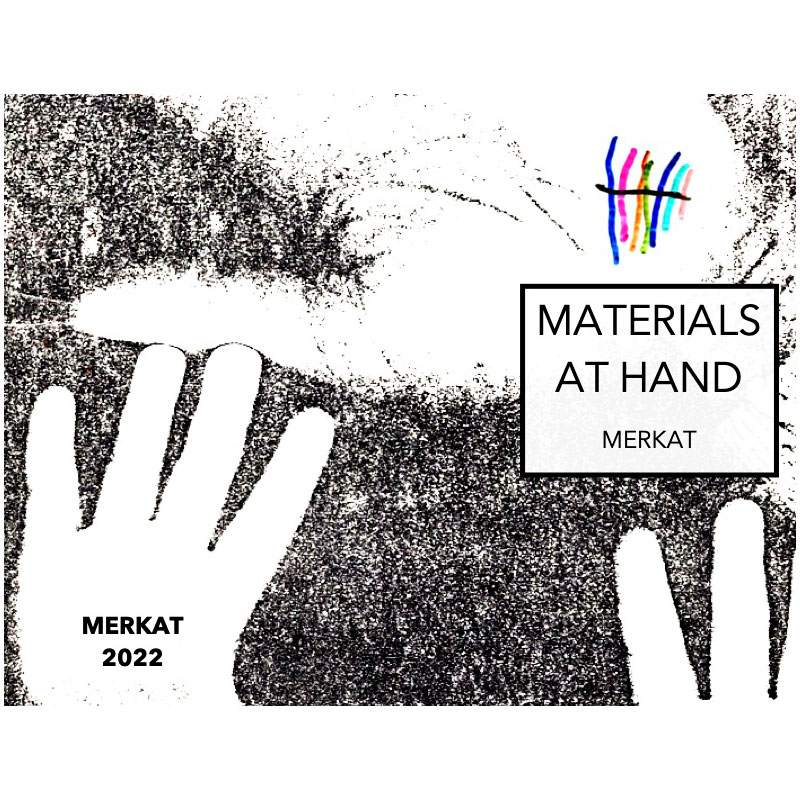 Materials at Hand Chapbook Cover by MERKAT (Meredith Katie Hoogendam)