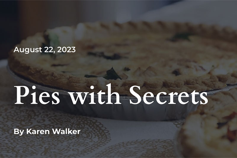 Pies with Secrets by Karen Walker