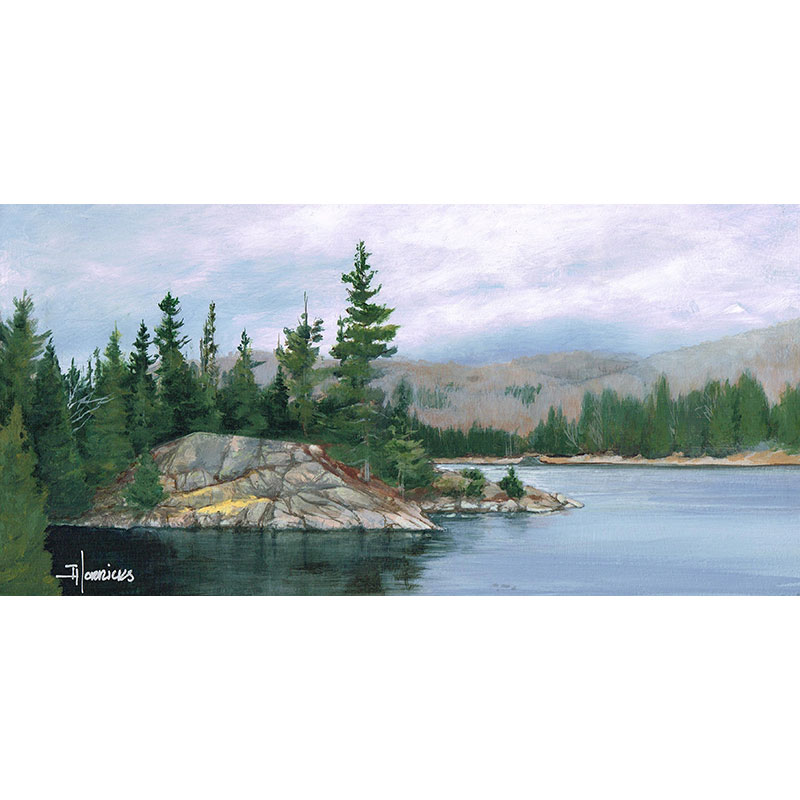 South of Algonquin - 12x6" - Acrylic